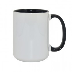 11oz Inner Rim Color Mug Black (36pcs/case)  (MUG-IR11K) FL-3