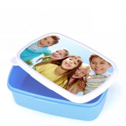 Sublimation Plastic Lunch Box With Premium Metal Insert BLUE (BFH-LB)  J-3