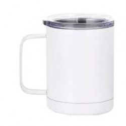 12oz Stainless Steel Cup (White) FL-9