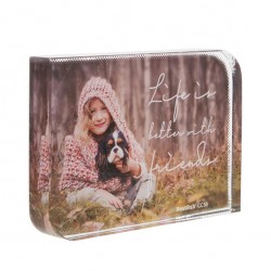 Sublimation Crystal Smooth Square Large (CC50)  WL-3