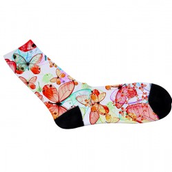Sublimation Socks for Women Long sold by pair (CW35W ) 6pcs/pack  I-9