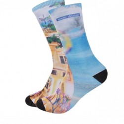 Sublimation Socks for Men Long sold by pair (CW40M) 6pcs/pack  I-9