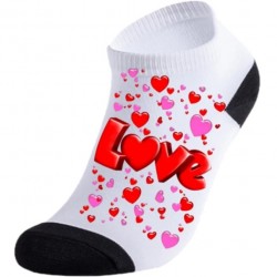 Sublimation Ankle Socks for Women sold by pair ( DLW01 ) 6pcs/pack  I-9