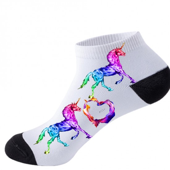 Sublimation Blank Polyester Mens Ankle Socks