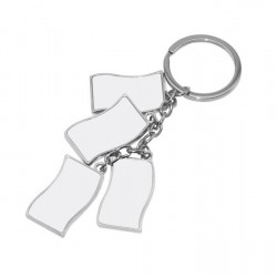 Sublimation Keychain with Four Flags) YA11 