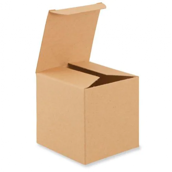 4" x 4" x 6"  Kraft Reverse Tuck Inner Packaging Light Carton Boxes 250 Pc 