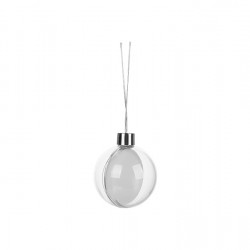 Hanging Plastic Ball Ornament 3.35" (SDB02) B-8