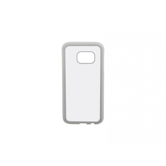 Samsung S7 G9300 Cover (Rubber) WHITE WITH METAL INSERT WHITE (SSG133W) M-2