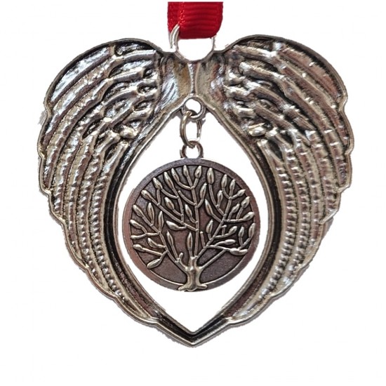 Angel Wing Gold Sublimation Ornament (WingG)  I-2 sub101