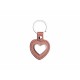 PU Heart Key Chain (Brown) (YA105-BR)  
