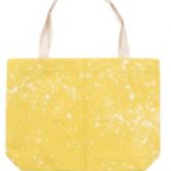TD-HBD3548YL Sublimation101 Blank Faux Bleach Poly-Linen Totebag Yellow