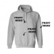 SUBLIMATION101 PERFORMANCE PULLOVER HOODIE GRAY SMALL M-6